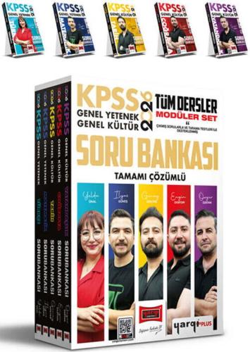 Yargı KPSS GY GK Tüm Dersler Tamamı Çözümlü Modüler Soru Bankası Seti 