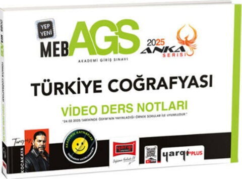 Yargı MEB AGS Anka Serisi Türkiye Coğrafyası Video Ders Notları 2025