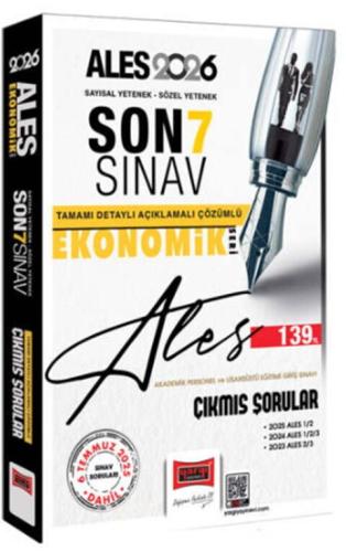 Yargı ALES VİP Ekonomik Seri Son 7 Sınav Çıkmış Sorular 2026