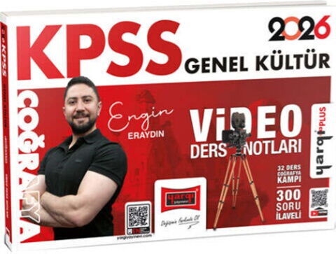 Yargı KPSS Coğrafya Video Ders Notları 2026