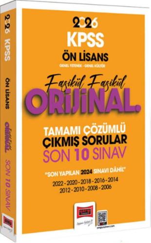 Yargı KPSS Ön Lisans GK GY Fasikül Fasikül Orijinal Tamamı Çözümlü Çık
