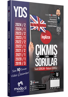 Modadil YDS İngilizce Çıkmış Sorular 2019 2024