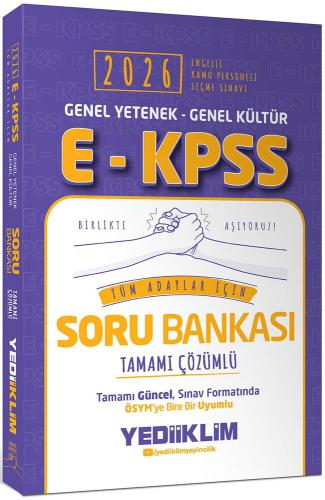Yediiklim EKPSS Genel Yetenek Genel Kültür Tüm Adaylar İçin Tamamı Çöz