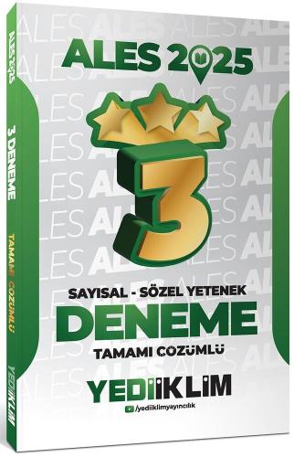 Yediiklim ALES Sayısal Sözel Yetenek Tamamı Çözümlü 3 Yıldız Deneme 20