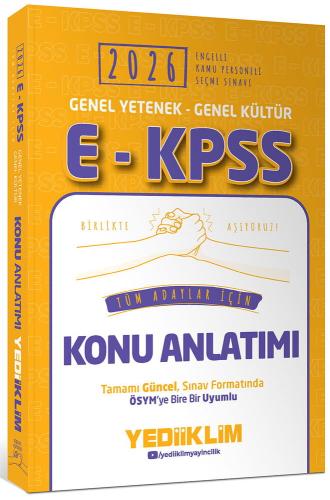 Yediiklim EKPSS Genel Yetenek Genel Kültür Tüm Adaylar İçin Konu Anlat