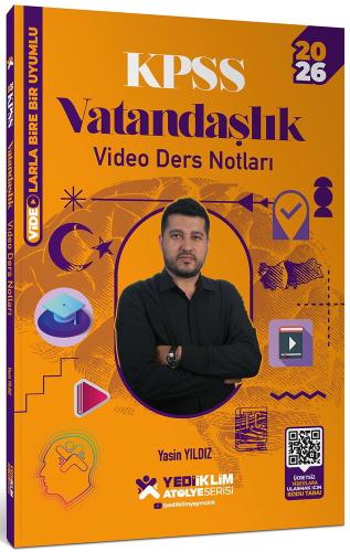 Yediiklim KPSS Atölye Serisi Genel Kültür Vatandaşlık Video Ders Notla